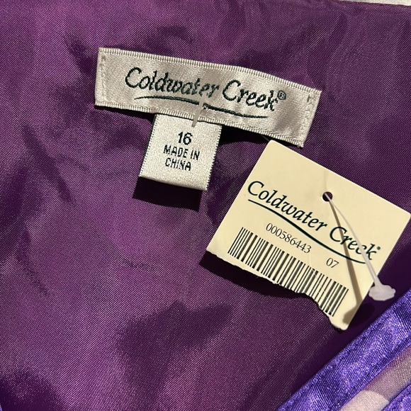 Coldwater creek midi length fun polka dot dress - Picture 3 of 6